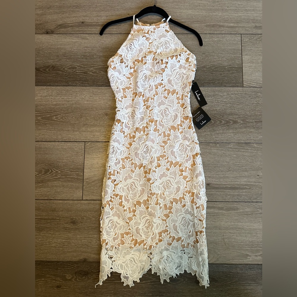 Brand NWT LuLu’s lace dress XS